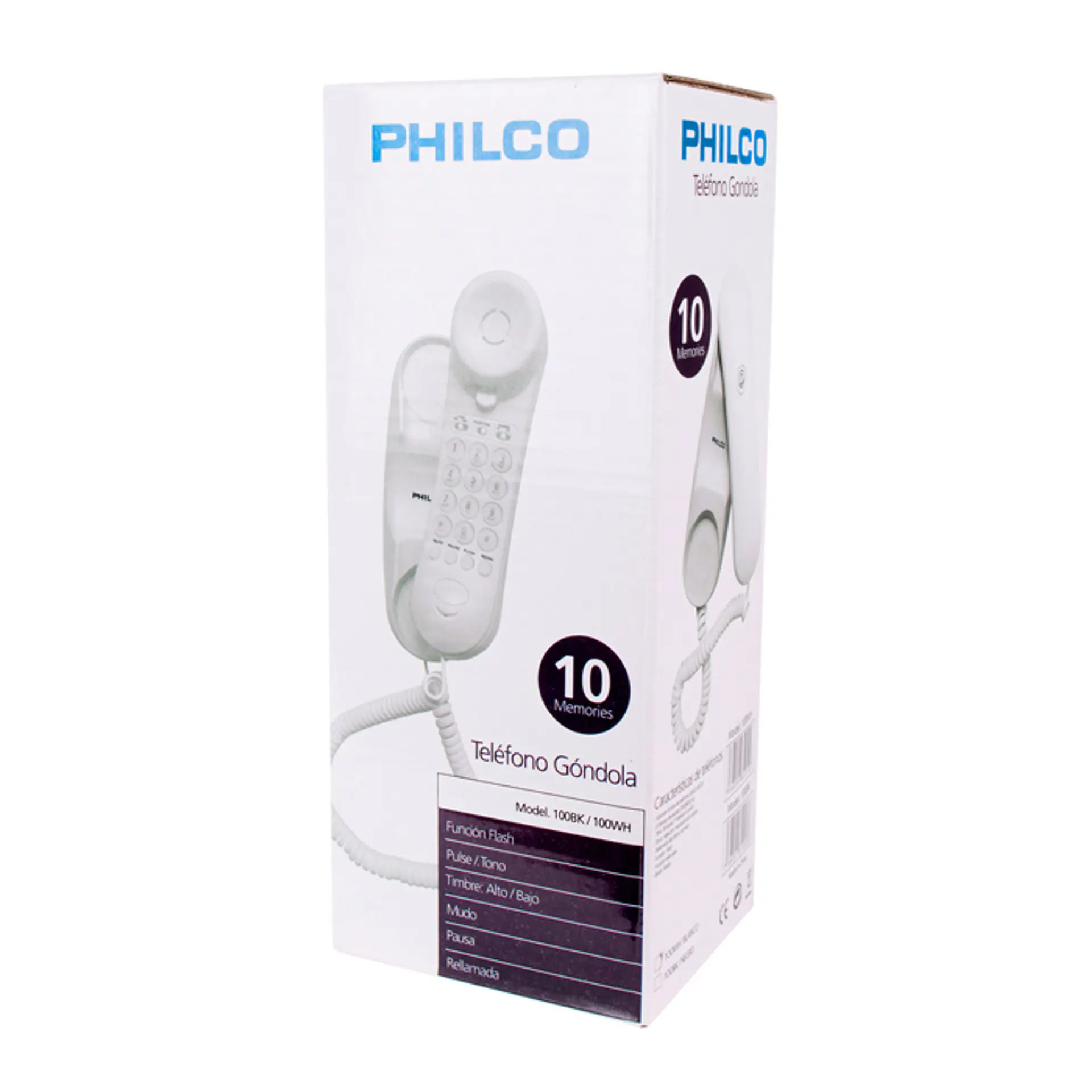 Telefono Fijo Philco Gondola Blanco 2