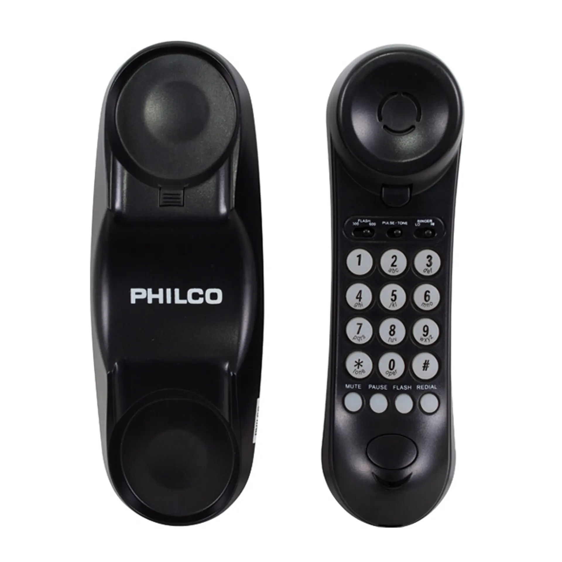 Telefono Fijo Philco Gondola Negro 1