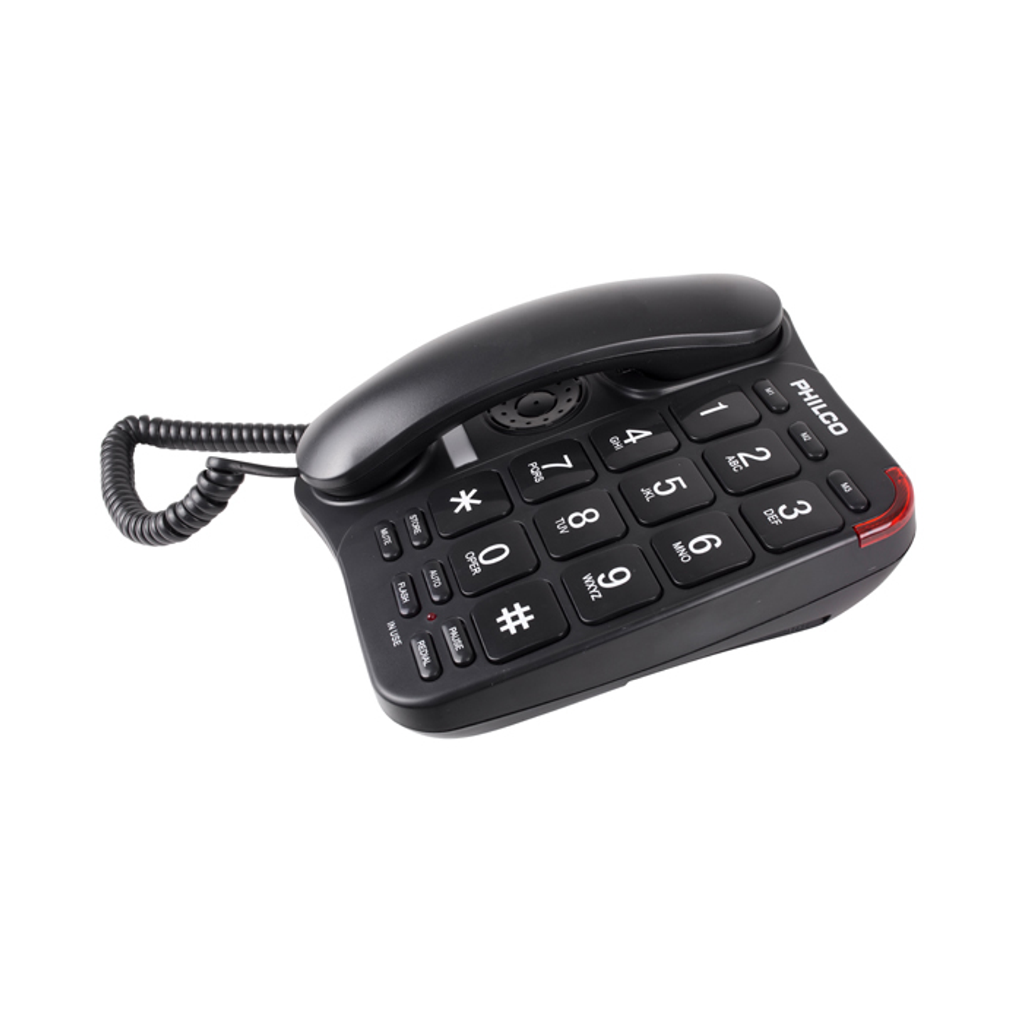 Telefono Fijo Philco Números Grandes Negro 3