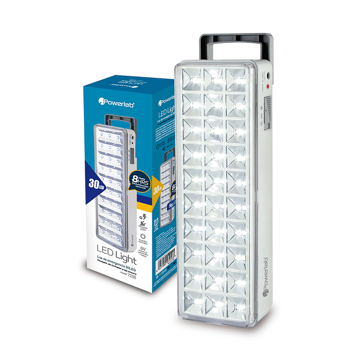 Lampara de emergencia 30 Led Powerlab 2