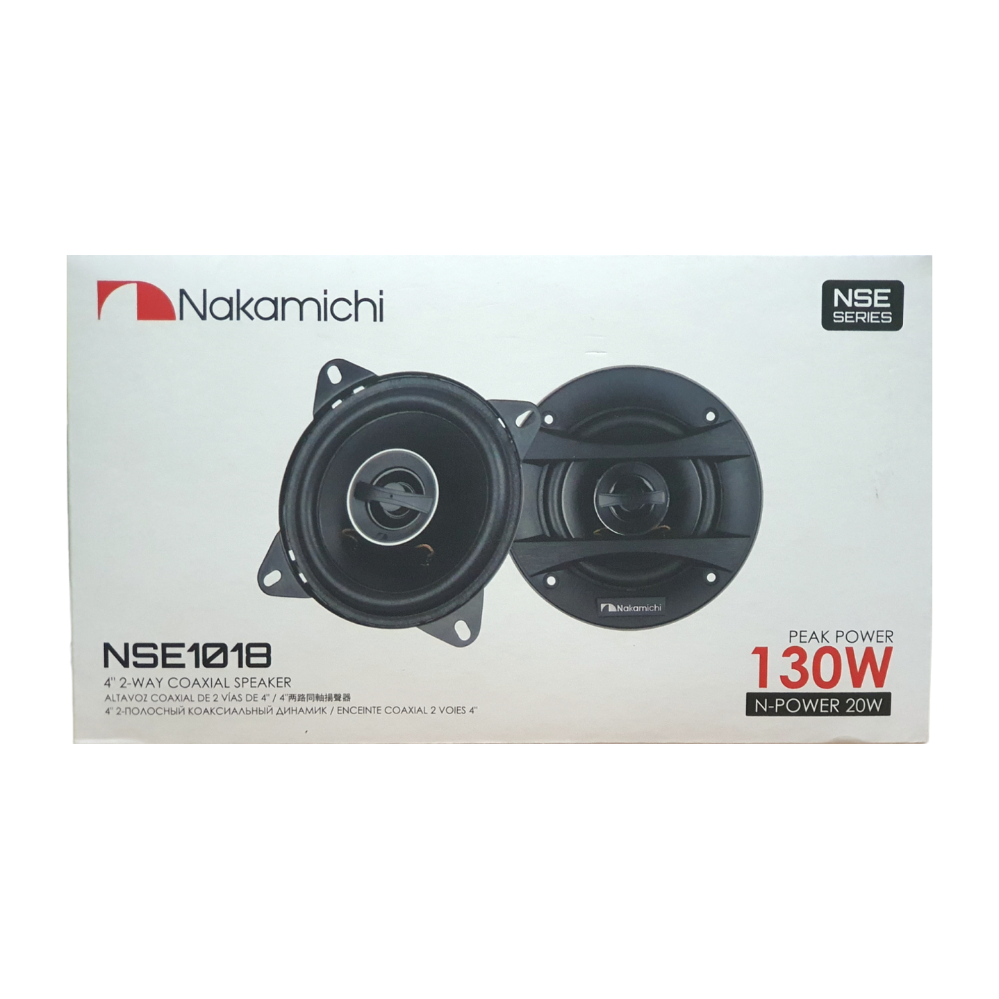 Parlante Auto Nakamichi 130W NSE1018 2