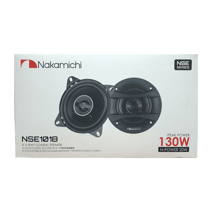 Parlante Auto Nakamichi 130W NSE1018 2