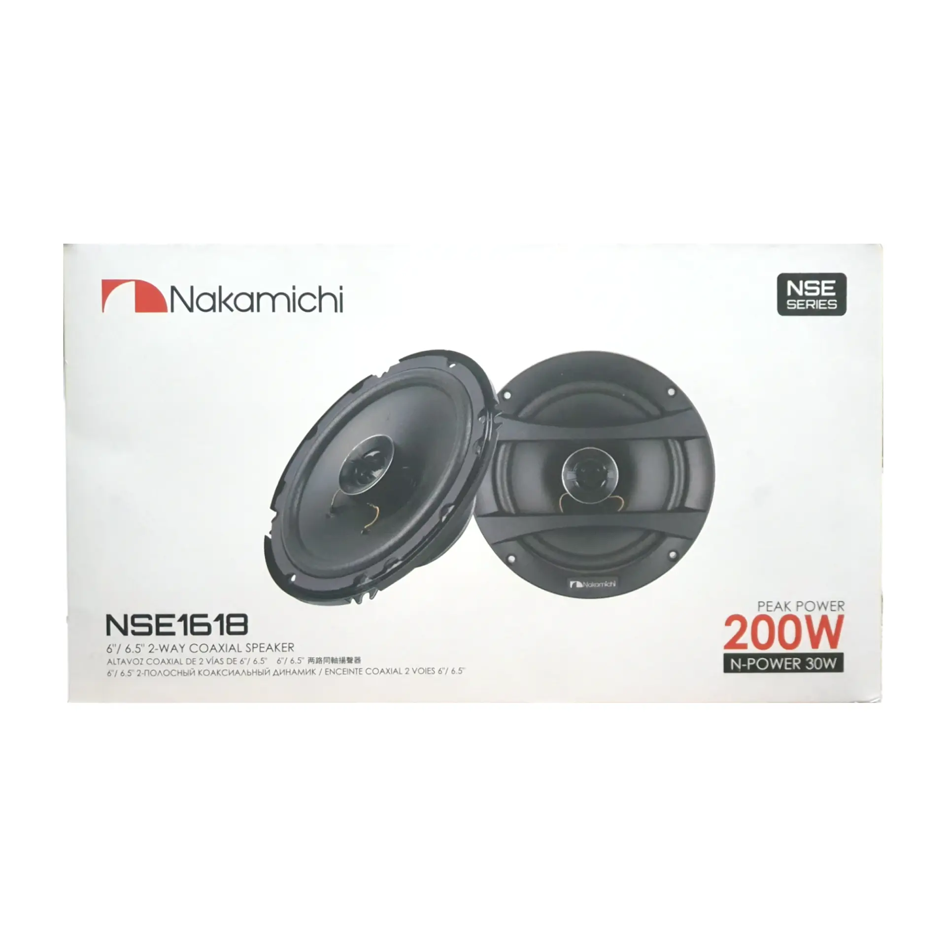 Parlante Auto Nakamichi NSE1618 200W 2