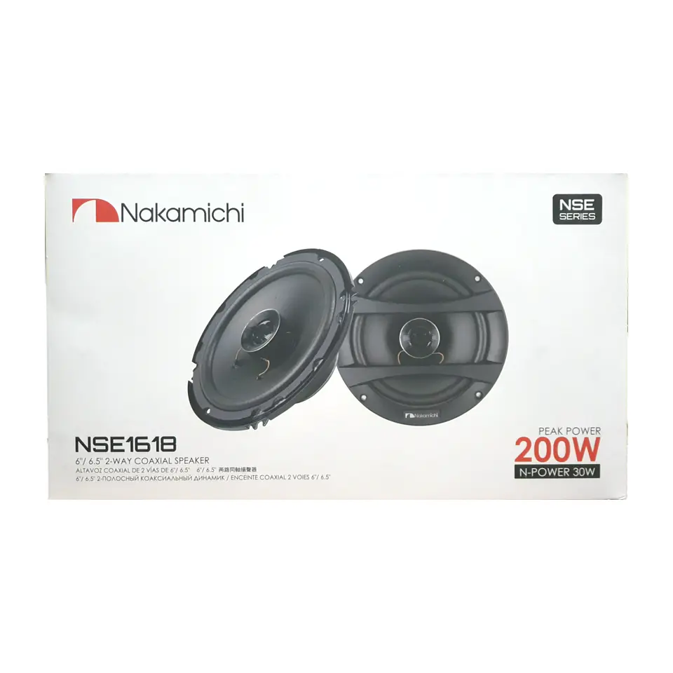 Parlante Auto Nakamichi NSE1618 200W 2