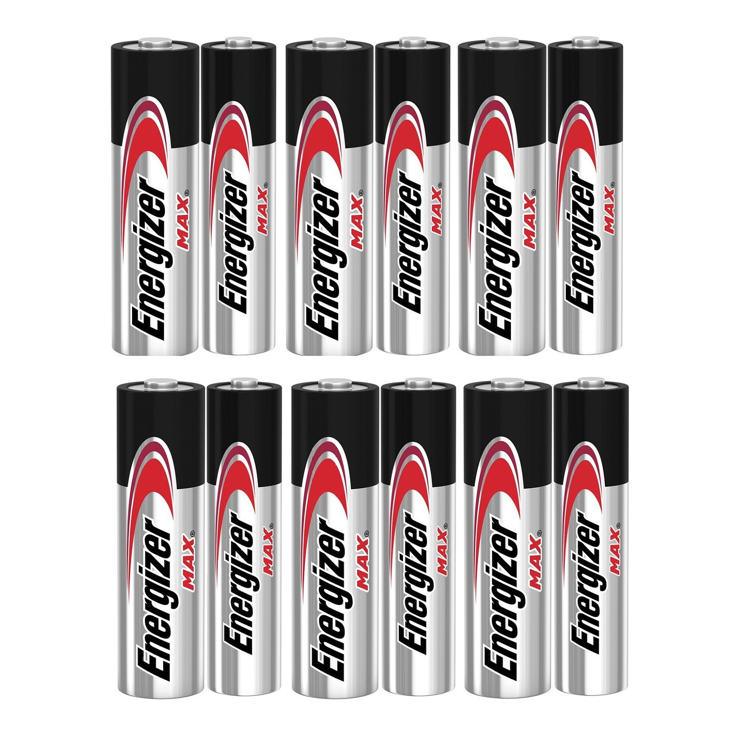 Pack 12 Pilas Energizer Max AA Alcalina Tira 2