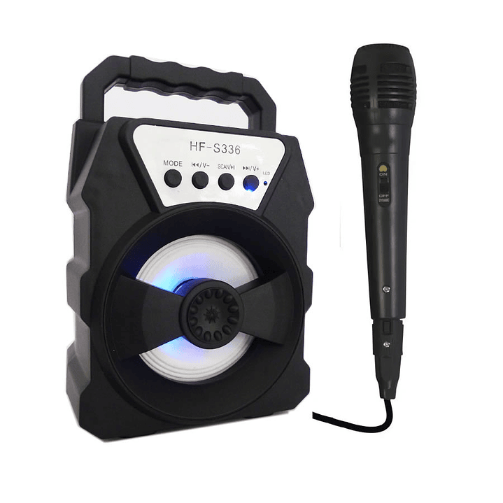 Mini Parlante Bt Karaoke con Microfono 1