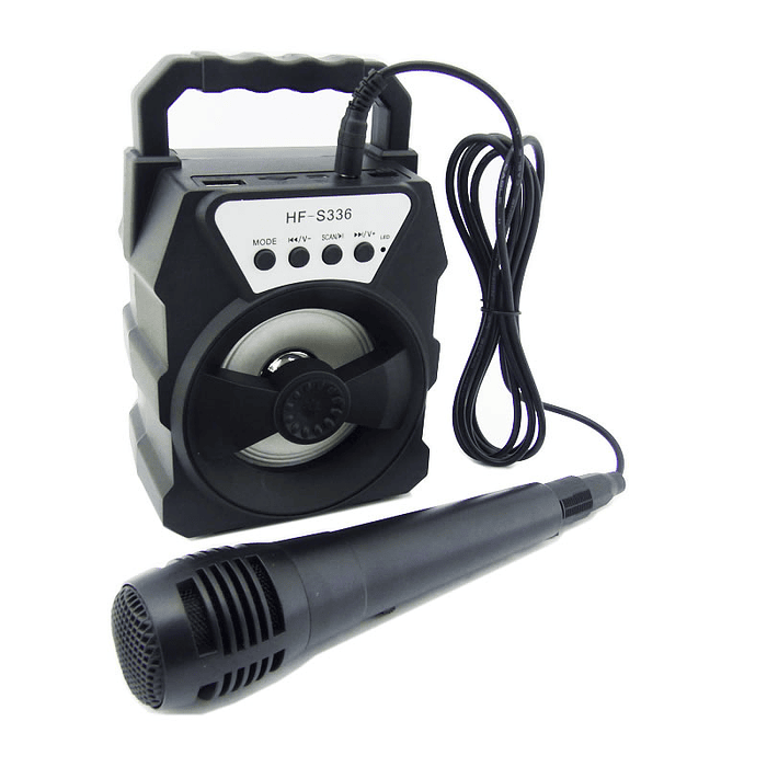 Mini Parlante Bt Karaoke con Microfono 2