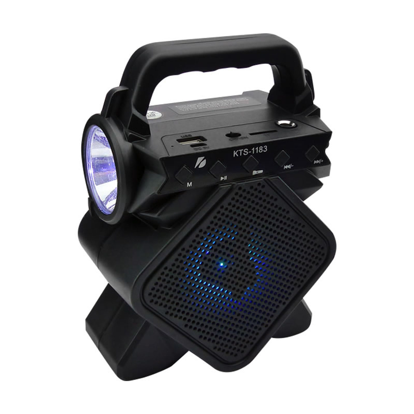Mini Parlante Bt Portatil con Linterna Led 1
