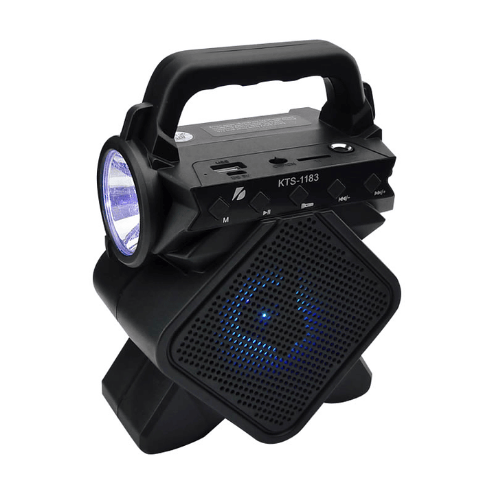 Mini Parlante Bt Portatil con Linterna Led 1