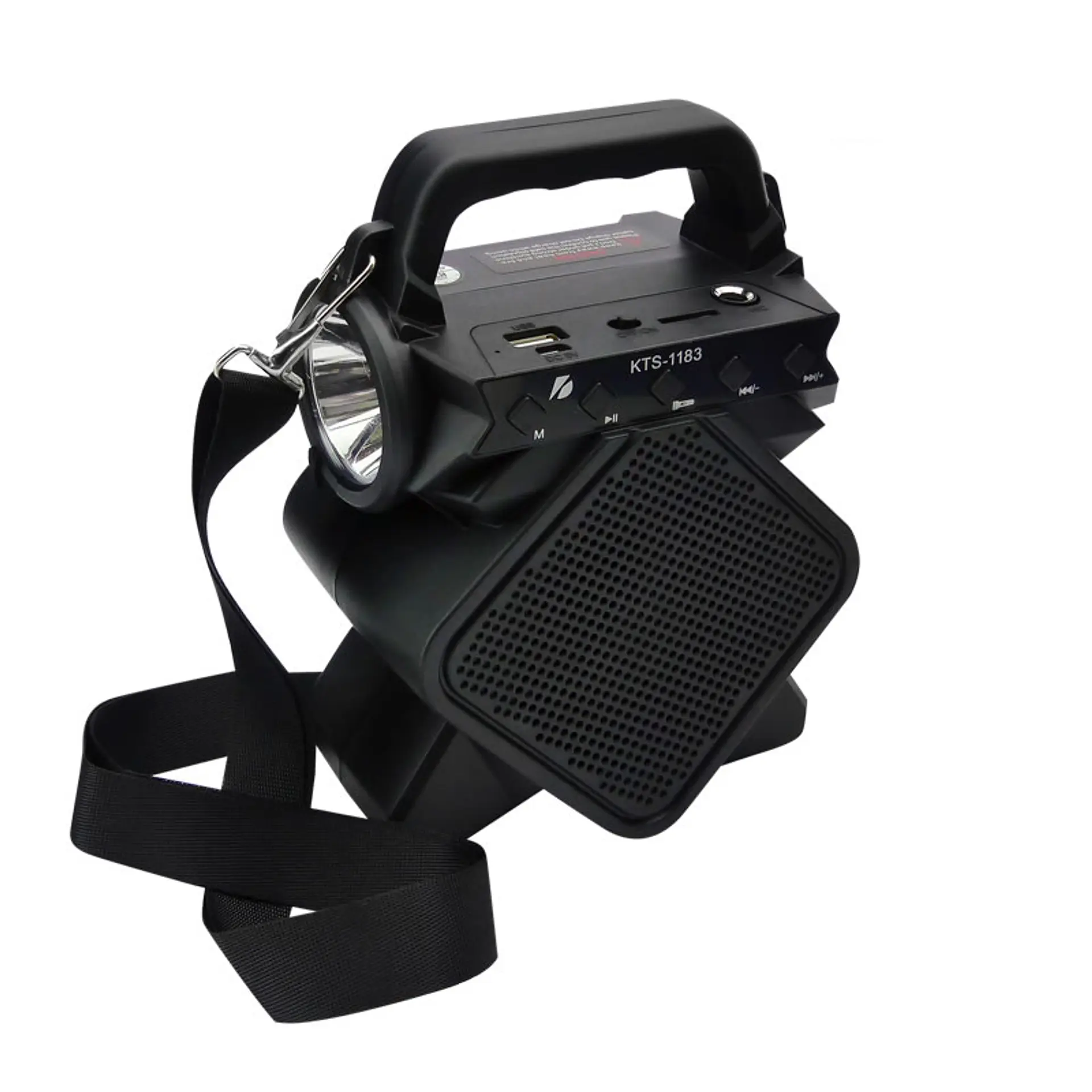 Mini Parlante Bt Portatil con Linterna Led 2