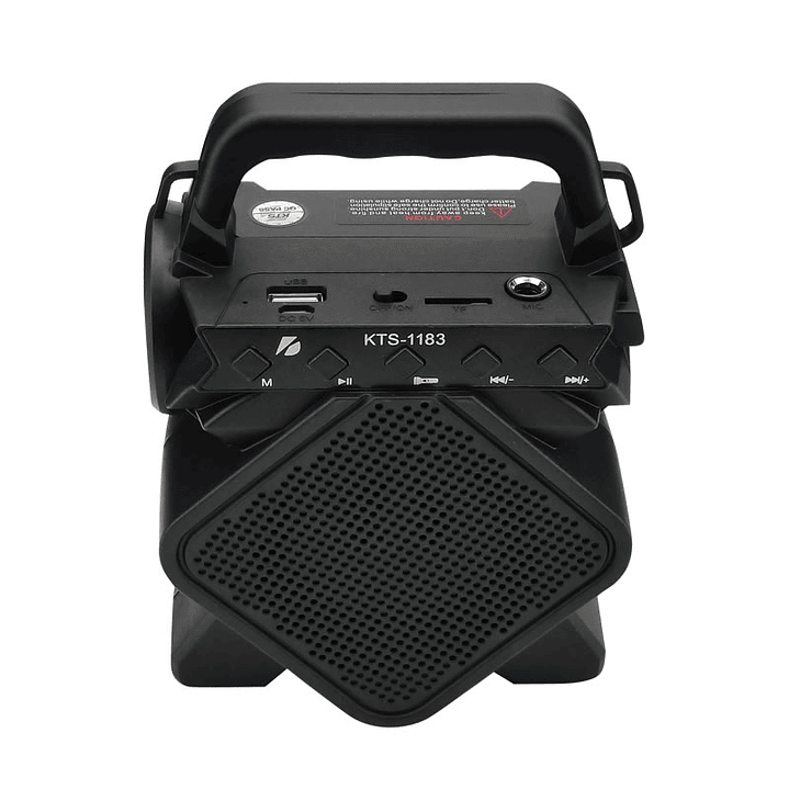 Mini Parlante Bt Portatil con Linterna Led 3