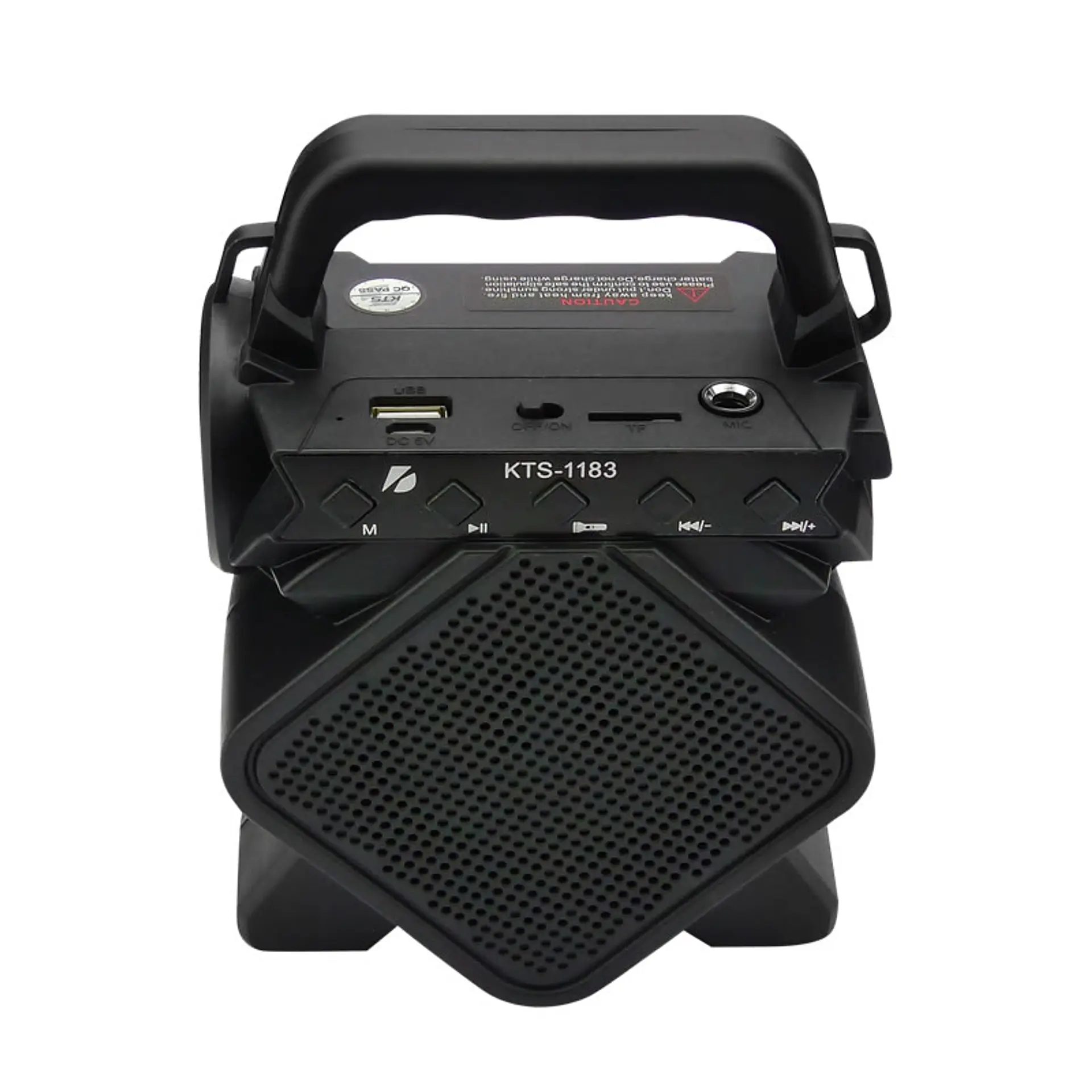 Mini Parlante Bt Portatil con Linterna Led 3
