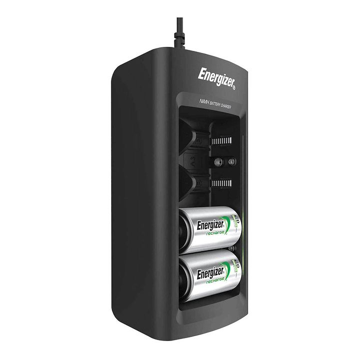 Cargador Energizer Universal Pilas Aa Aaa C D Y 9v 2
