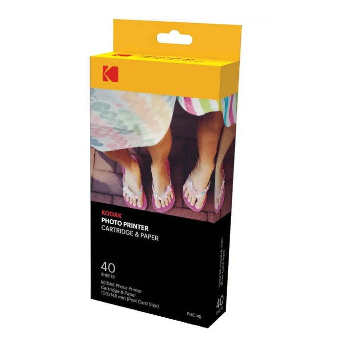 Kit Papel y Catridge PHC Kodak 40 Hojas 1
