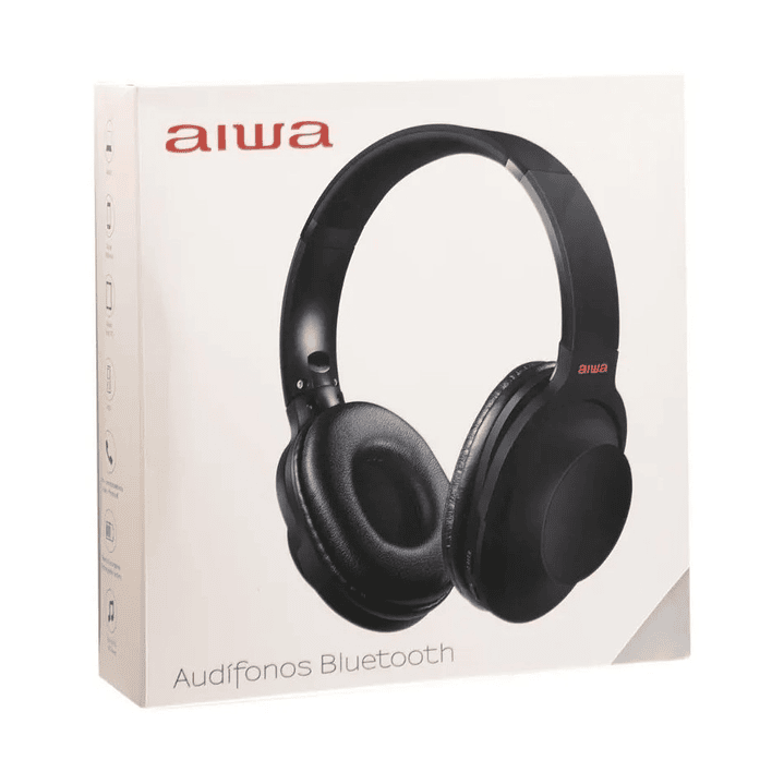 Audífonos Aiwa On-ear Plegables Con Mic AW-BT207 2