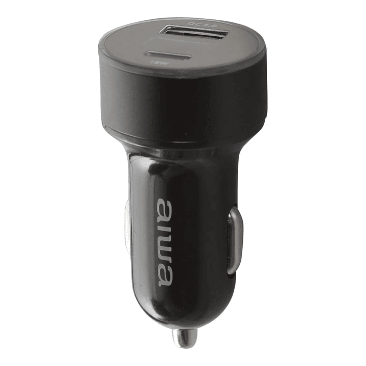 Cargador Auto Usb Celular Aiwa QC3.0 18w 2