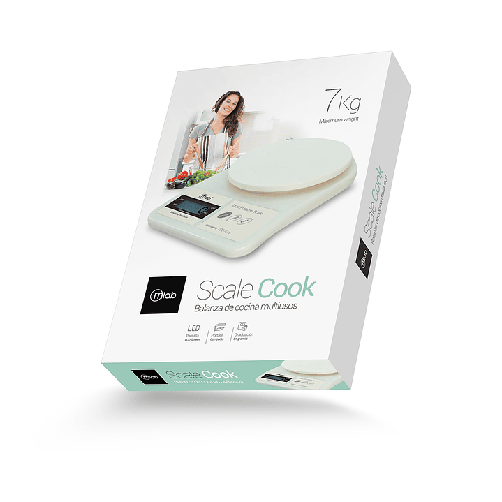 Pesa Balanza De Cocina Multiuso Mlab 7kg. 3