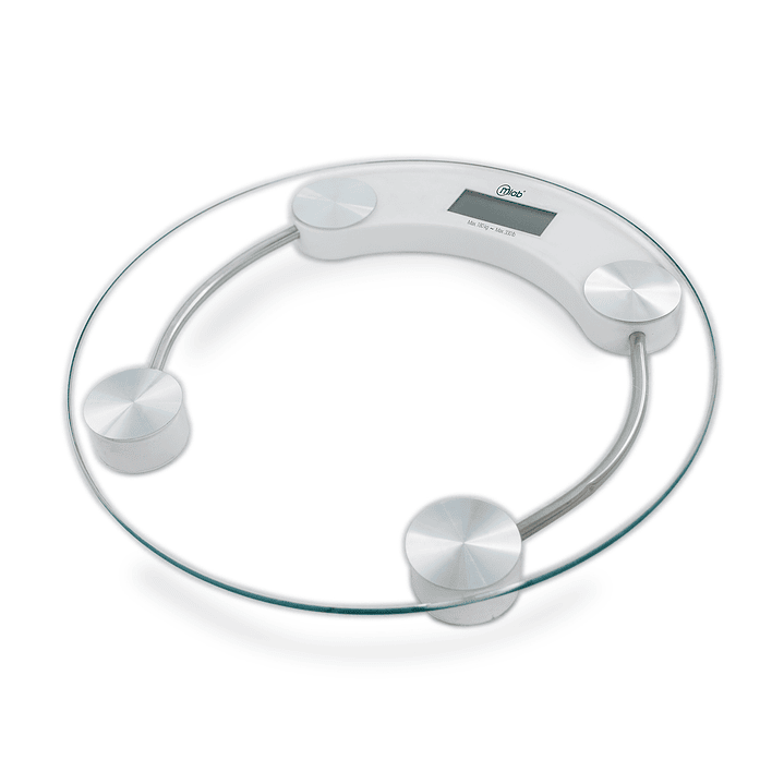 Balanza Digital Pesa De Baño Circular 180 Kg 1