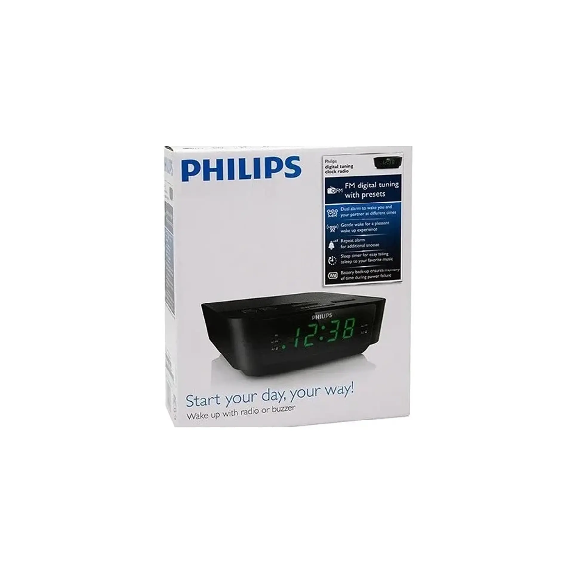 Radio Reloj Despertador Philips AJ3116M 3