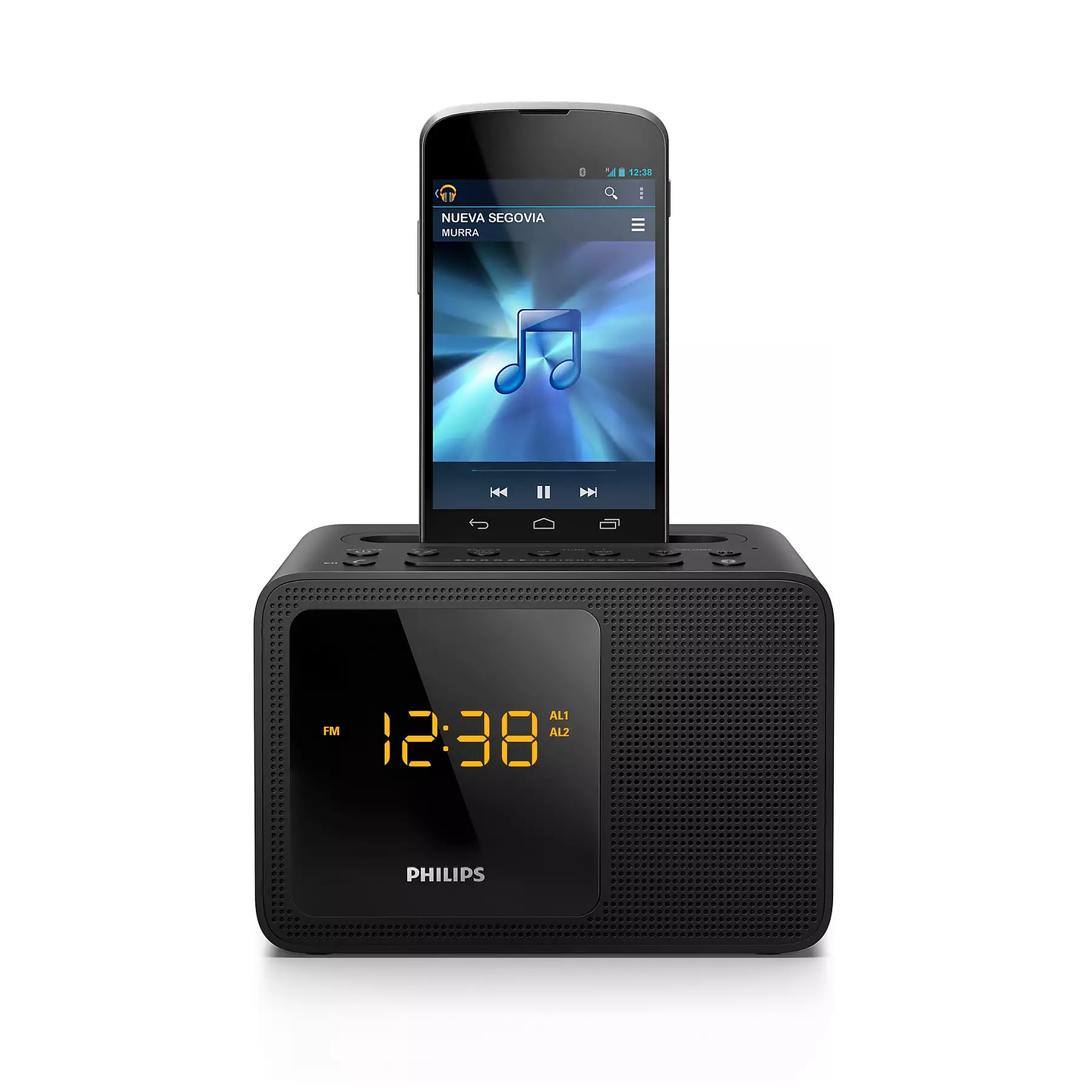 Radio Reloj Despertador Bluetooth Philips AJT5300 2