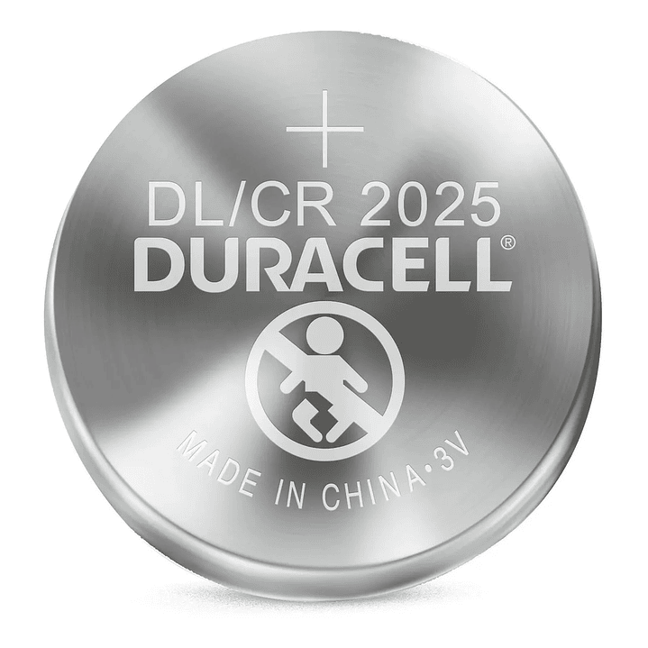 Pack 5 Pilas Cr 2025 Duracell Lithium 2