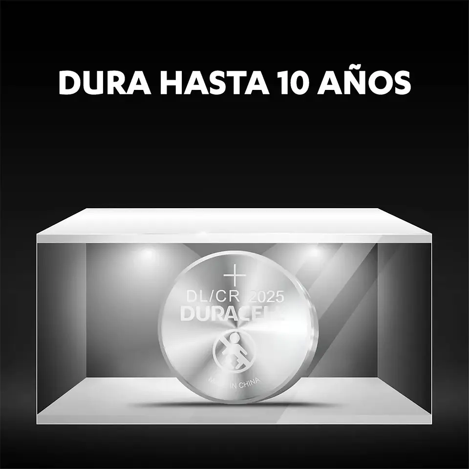 Pack 5 Pilas Cr 2025 Duracell Lithium 5