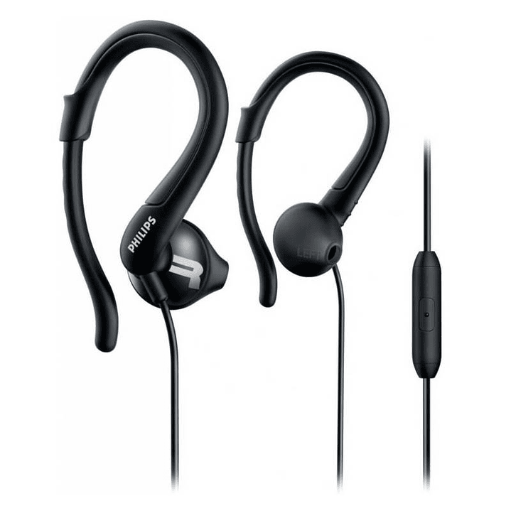Audífono Philips Action Fit Manos Libres Negro 1