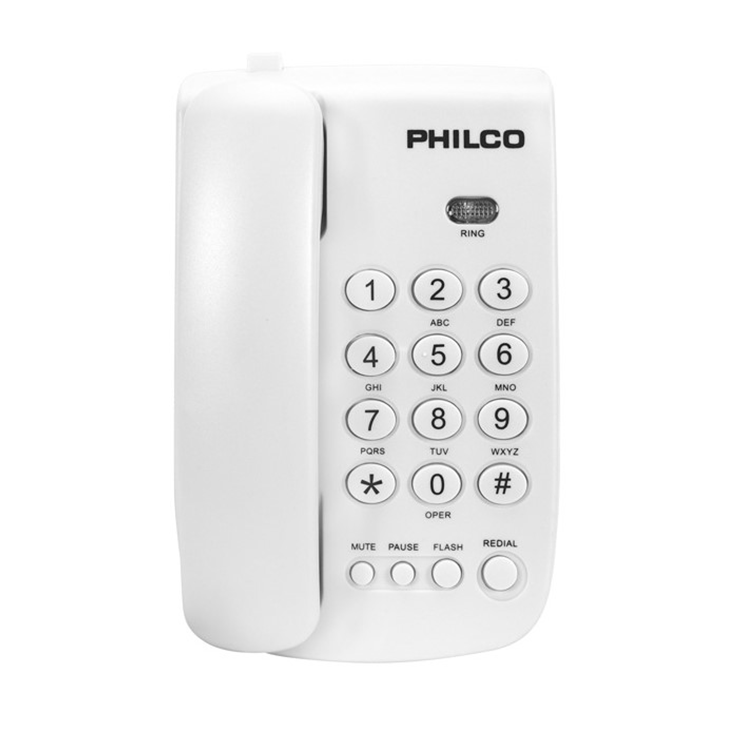 Teléfono De Sobremesa Philco 150WH Blanco 1