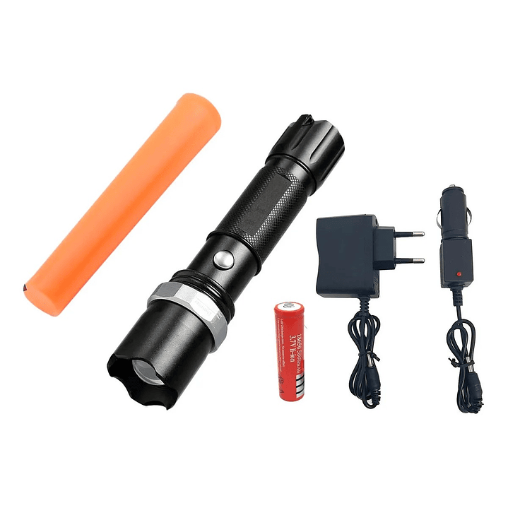 Linterna Led Cree Philco Multi-funcion Swat 5