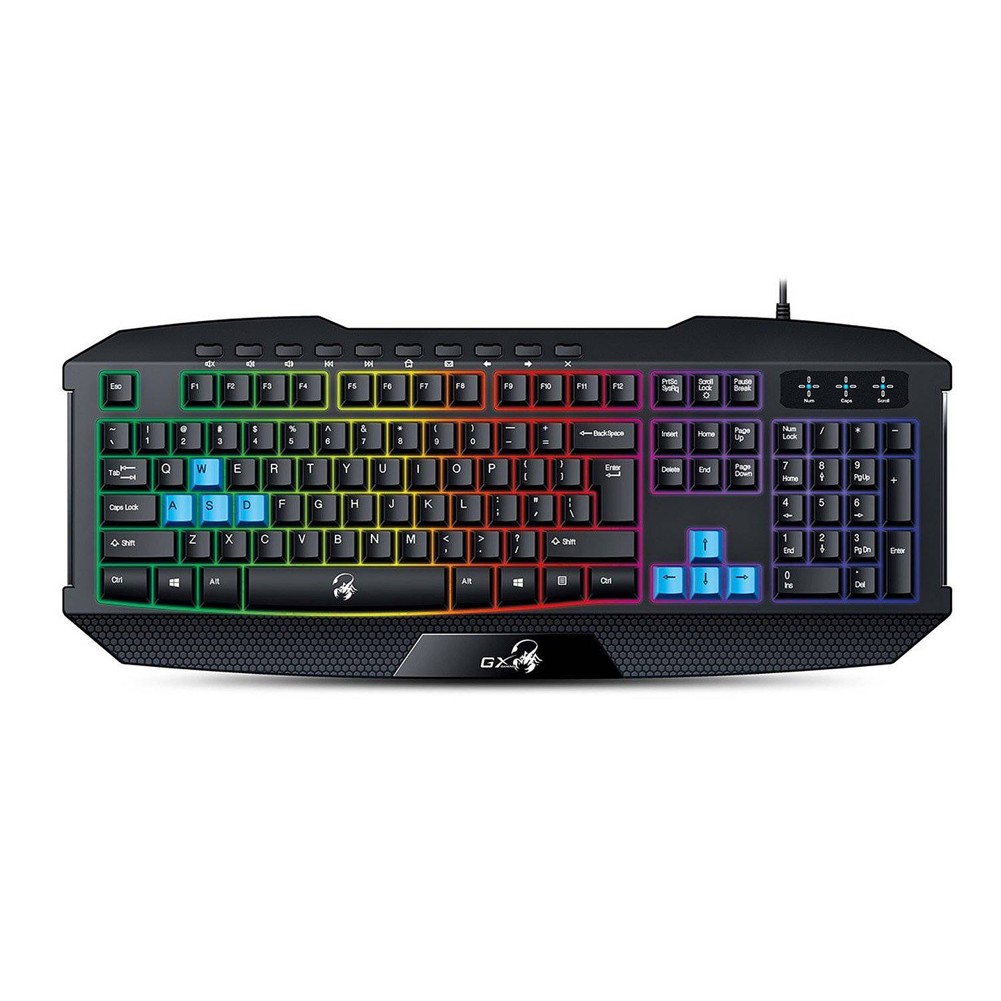Teclado Gamer Genius Scorpion K215 Usb 1