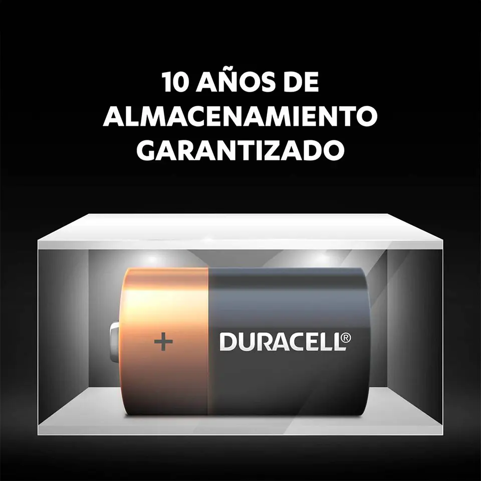 Pack 2 Pilas Duracell D Alcalina 2