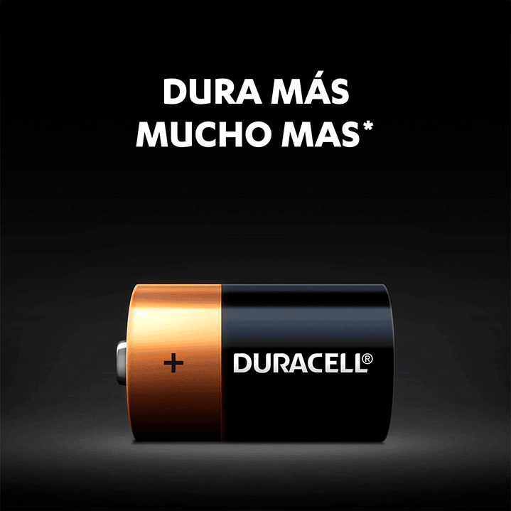 Pack 2 Pilas Duracell D Alcalina 4