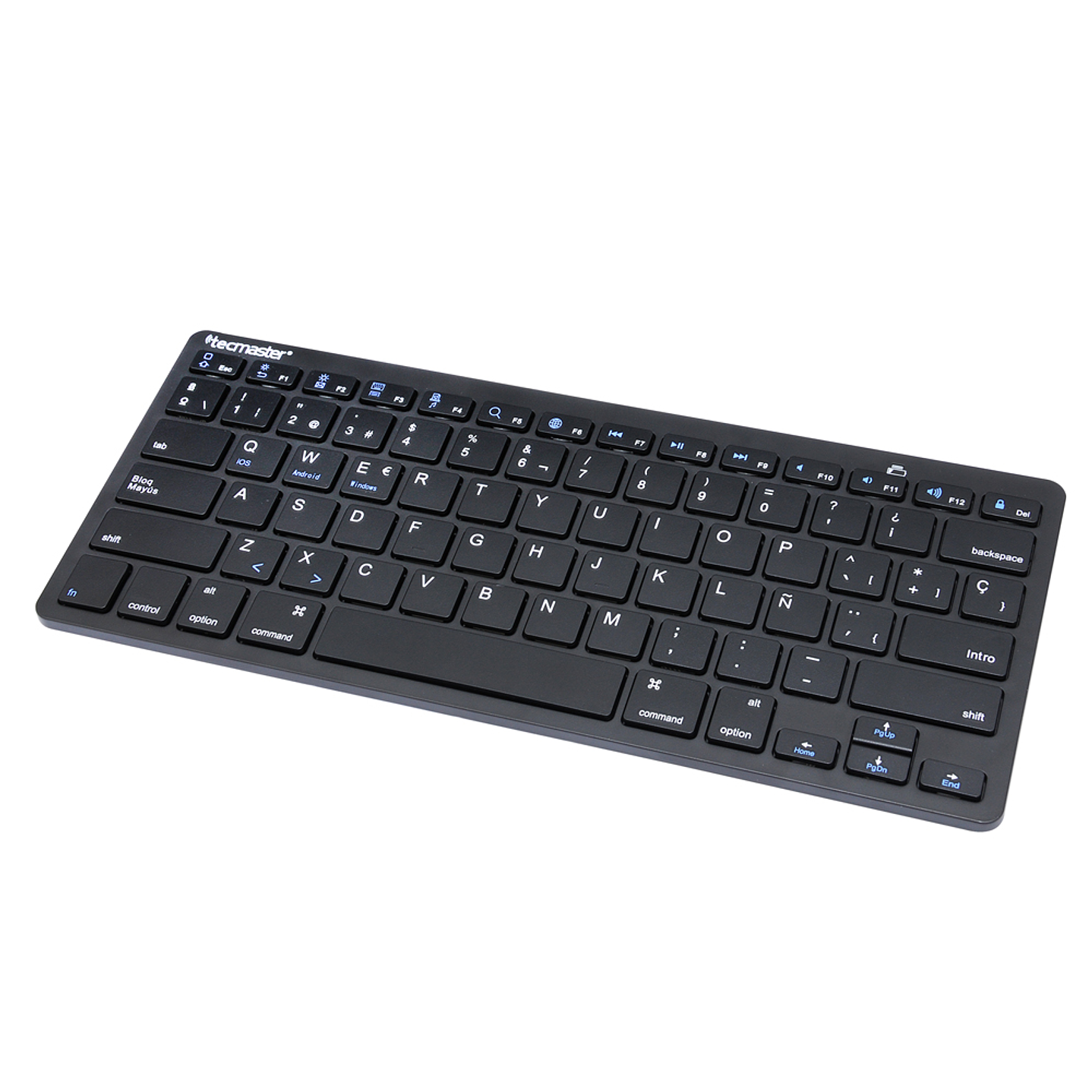 Mini Teclado Bluetooth Tecmaster Negro 2