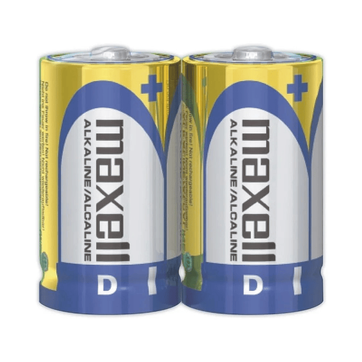 Pack 2 Pilas Alcalinas Tipo D Maxell 2