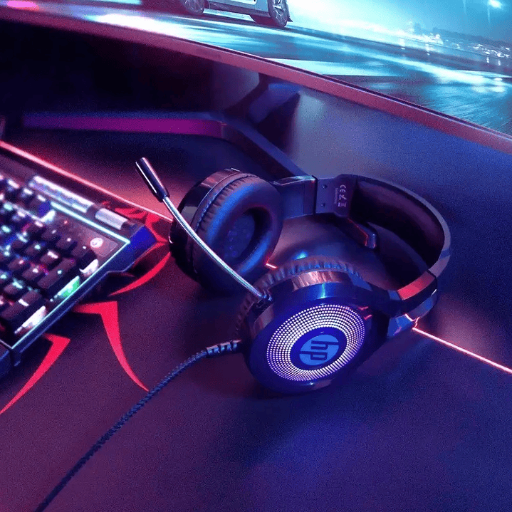 Audifonos Gamer HP DHE-8010 On Ear Jack 3,5mm 5