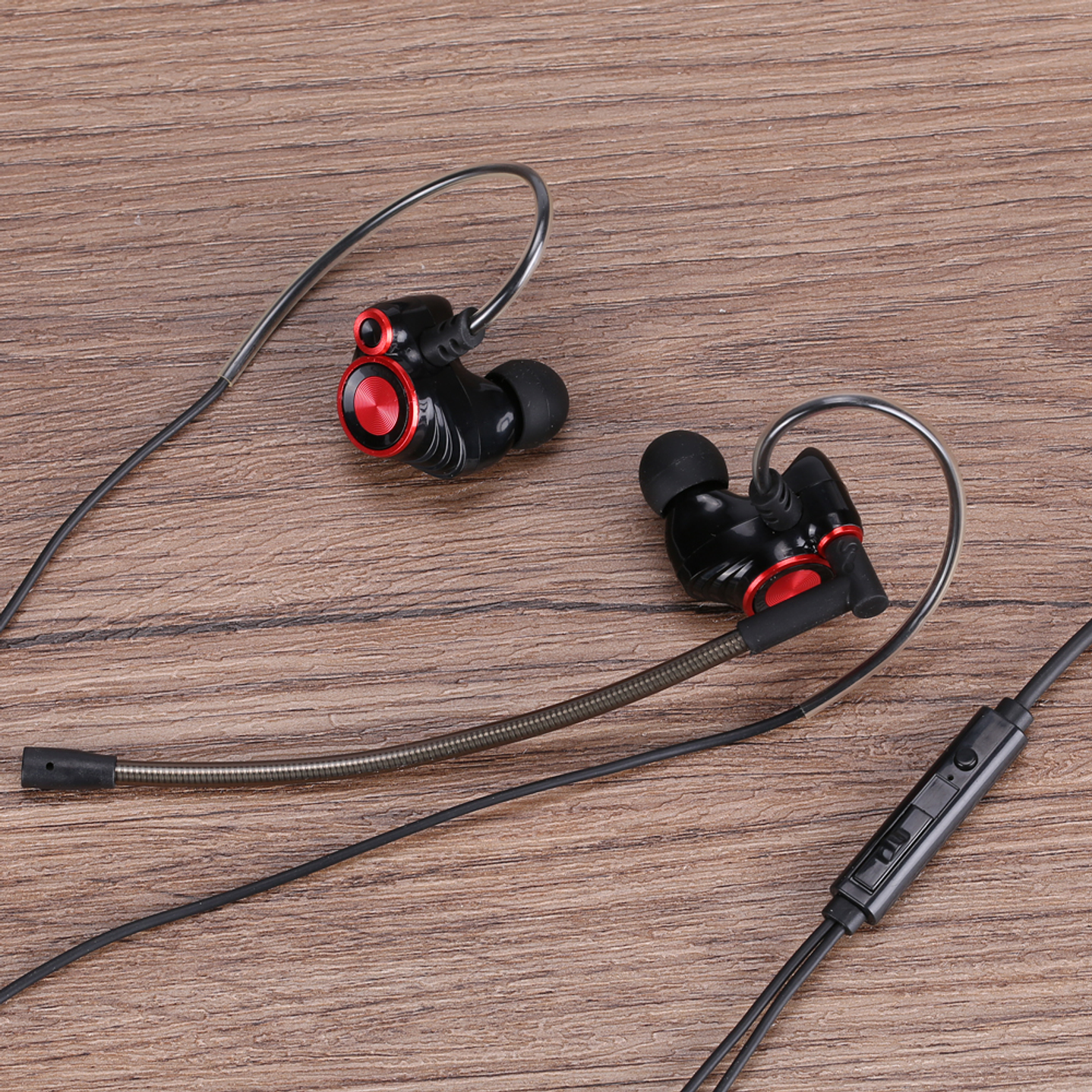 Audifono Gamer Hp In Ear Dhe-7002 Mic 6