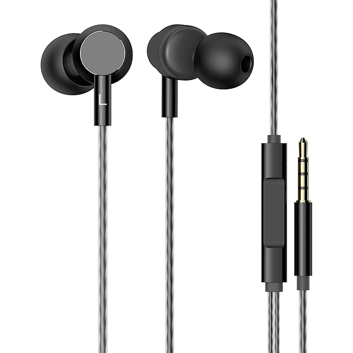 Audifono In-ear Hp Dhe-7001 Metal Negro 1