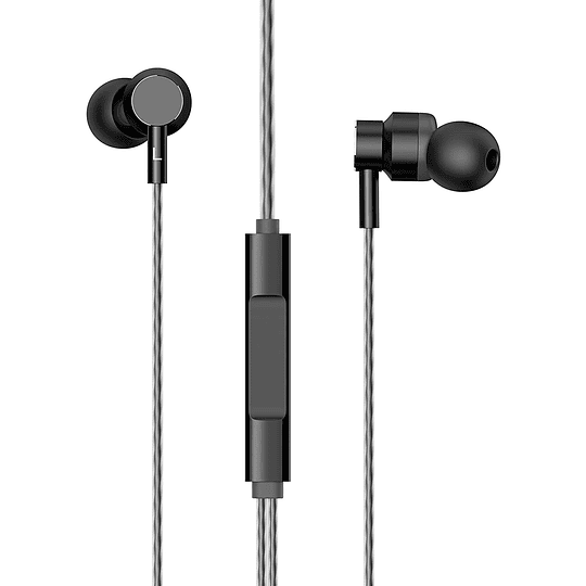 Audifono In-ear Hp Dhe-7001 Metal Negro
