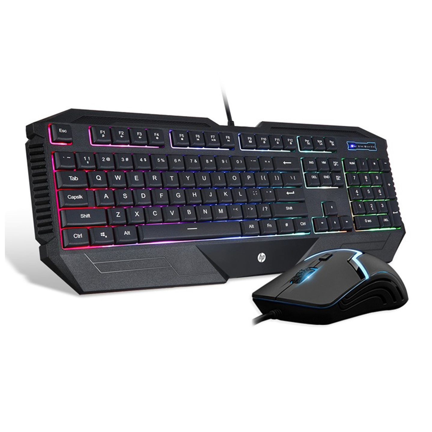 Kit Gamer Combo Teclado y Mouse HP GK1100 2