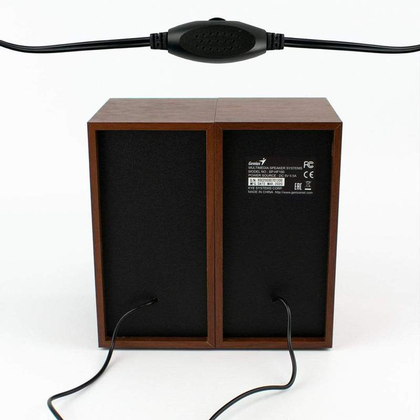 Parlantes Pc Notebook Genius Sp Hf180 6w Wood 3