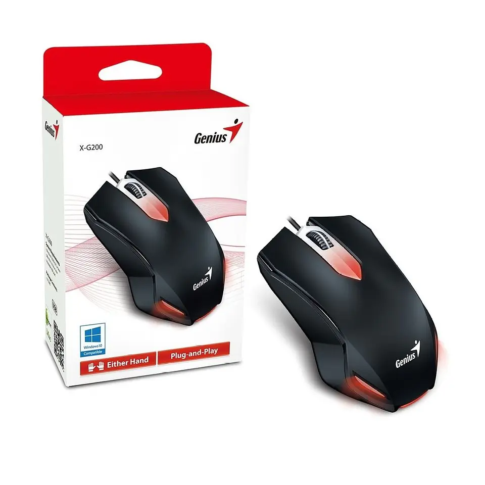 Mouse Gamer Genius X-G200 1000 dpi Led 2