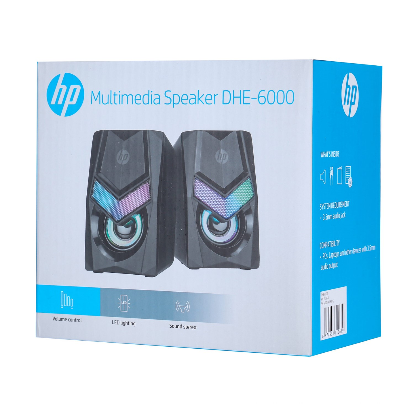 Parlante Multimedia Gamer HP DHE-6000 3