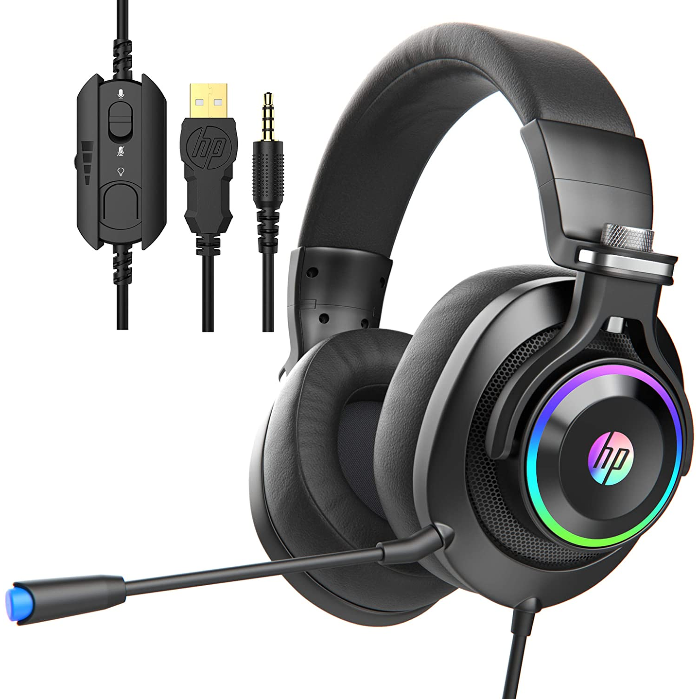 Audifonos Gamer HP H360 On Ear Jack 3.5mm 2
