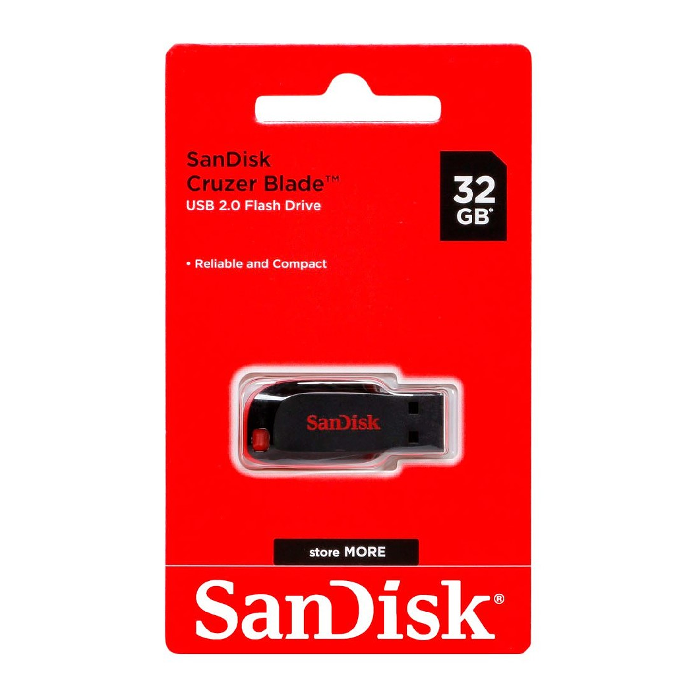 Pendrive 32GB SanDisk Cruzer Blade USB 2.0 3