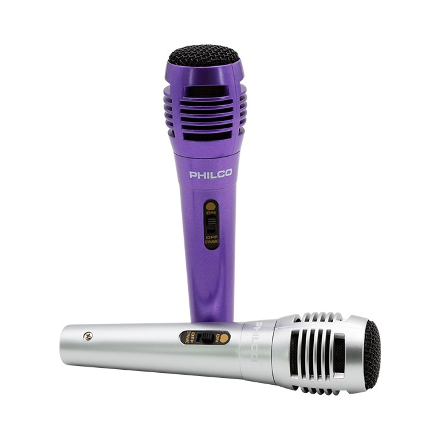 Set 2 Microfonos Philco Alambrico Karaoke 3