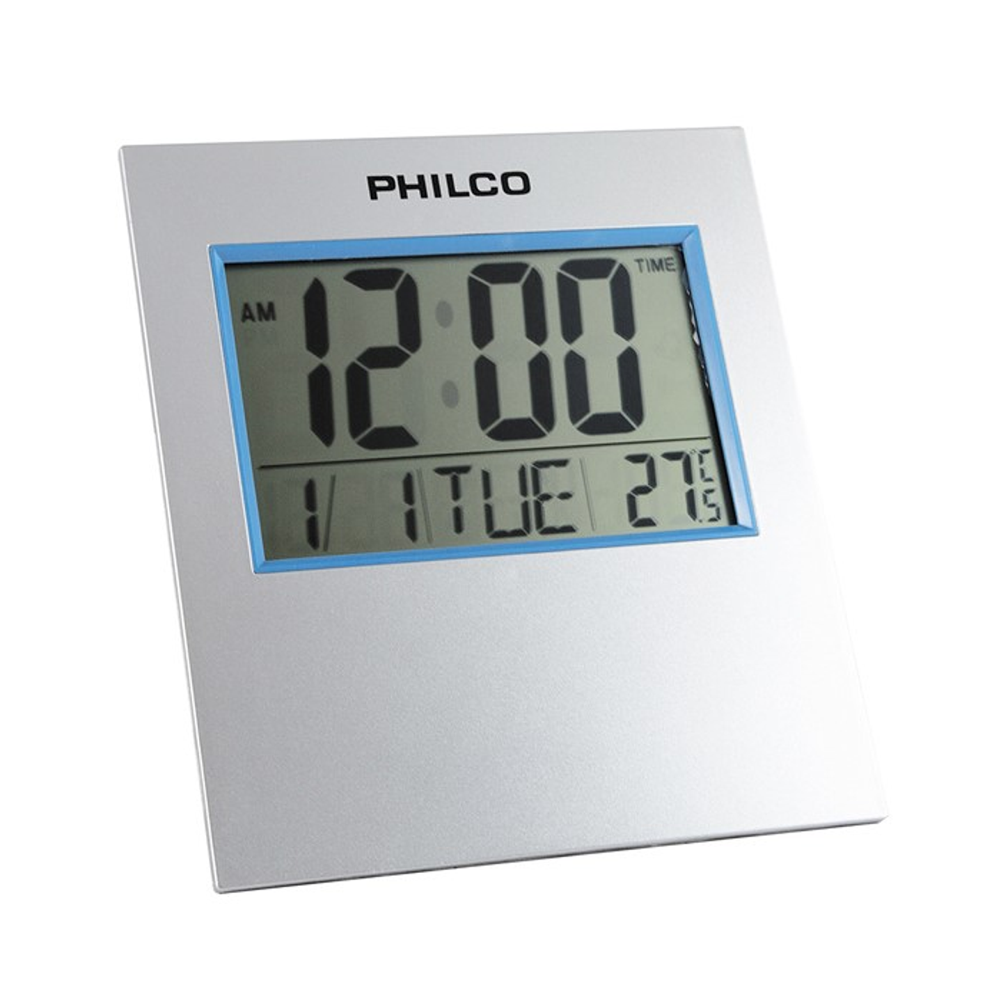Reloj Digital Philco con Termometro Alarma 1