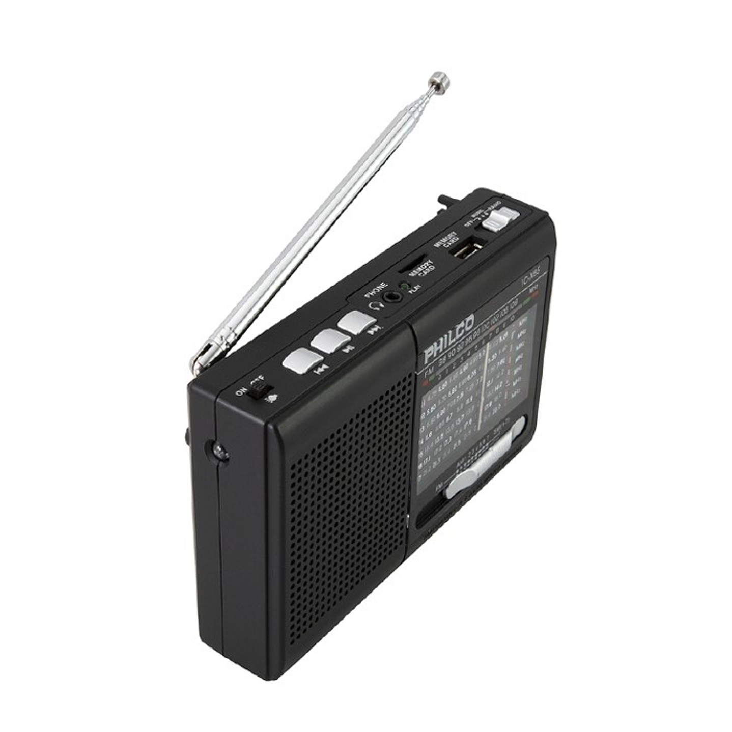 Radio Portatil Philco IC-X65 Multibandas Usb 3