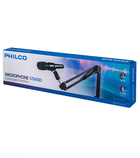 Soporte Para Microfono Philco Plegable