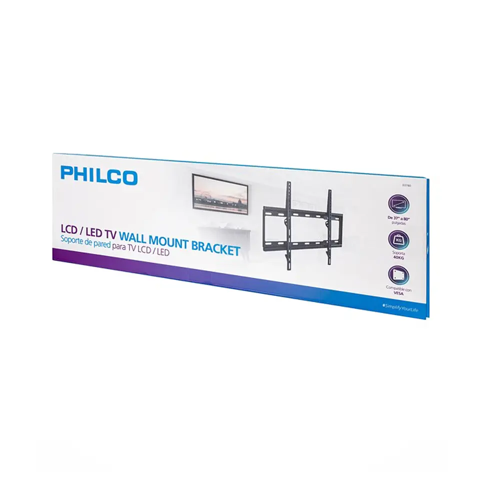 Soporte TV Led Lcd 37 a 80 Philco Fijo 2