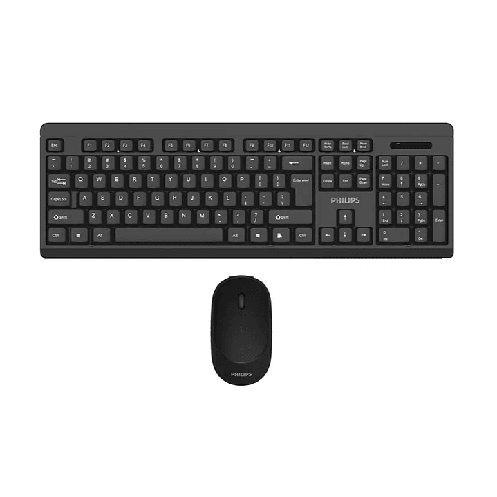 Kit Combo Teclado y Mouse Inalambrico Philips C324 1